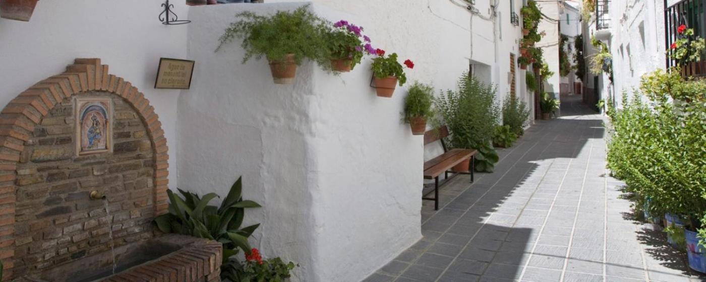 La Casa De La Plaza Apartman Güéjar Sierra Kültér fotó
